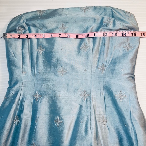 Rare Lilly Pulitzer Vintage White Label Silk Snowflake Maxi Dress Size 2/4 - Picture 6 of 16